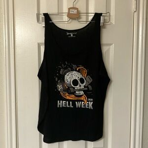 Orangetheory 2020 hell week tank top.